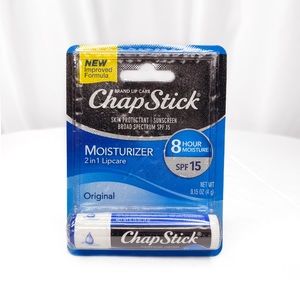 Chapstick MOISTURIZER SPF 15 • Brand NEW • 2018 Formula